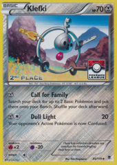 Klefki 66/119 Crosshatch Holo 2nd Place Promo - 2015 Pokemon League